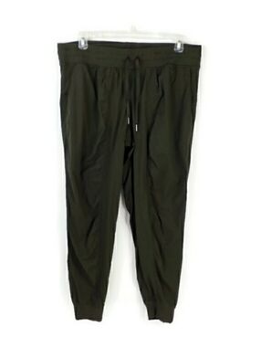 Lululemon Olive Dance Studio Joggers Athleisure Clean Girl Activewear Womens 16
